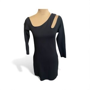 Abercrombie And Fitch Cutout Mini
Dress Medium Bodycon Asymmetrical Minimalist